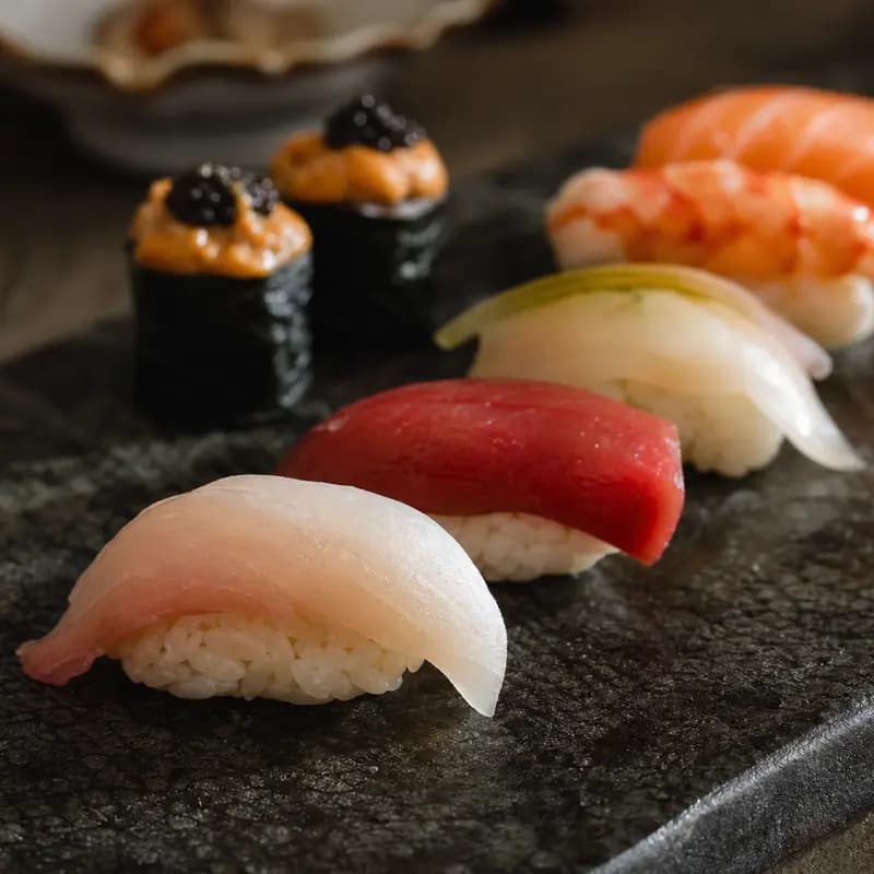 Japanese menu style